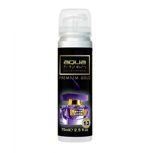  Aqua Αποσμητικό Αυτοκινήτου Spray Secret Code 75ml 