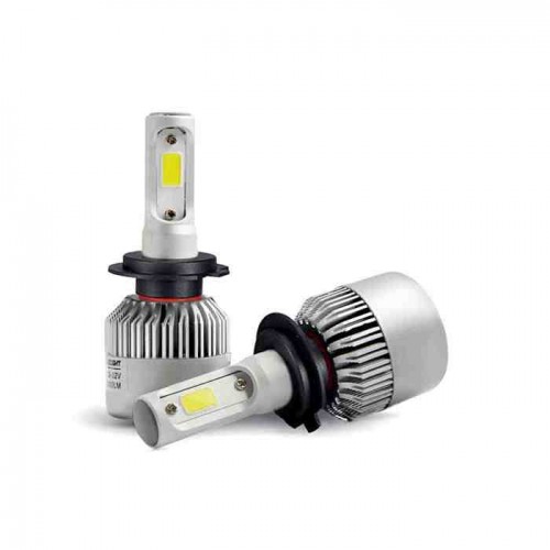 Led λάμπες Η7 για μεσαία ή μεγάλα φώτα S2 7600 lumen , 36 Watt - COB 6000K