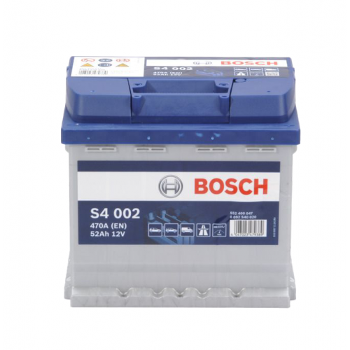 Bosch S4002 – Μπαταρία Αυτοκινήτου 12V 52Ah 470A (EN) – 207×175×190 mm Δ+