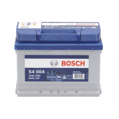 Bosch S4004 – Μπαταρία Αυτοκινήτου 12V 60Ah 540A (EN) – 242×175×175 mm Δ+ (Low Height)