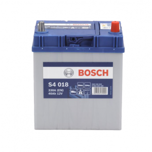Bosch S4018 – Μπαταρία Αυτοκινήτου 12V 40Ah 330A (EN) – 187×127×227 mm, Δ+