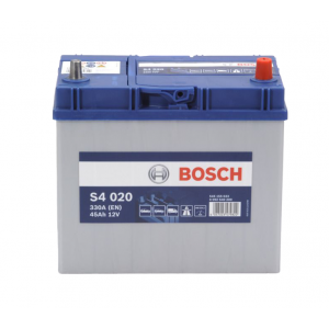 Bosch S4020 – Μπαταρία Αυτοκινήτου 12V 45Ah 330A (EN) – 238×129×227 mm Δ+ (στενοί πόλοι)