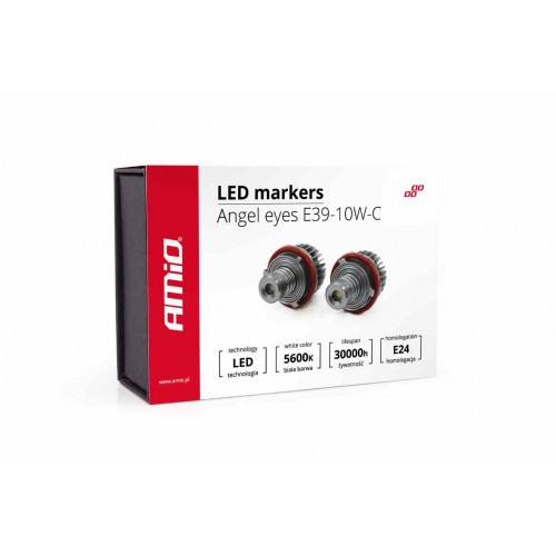 Λάμπες Led 10W  5600K για Αngel Εyes ΒMW Ε39 E53 Αmio 01540