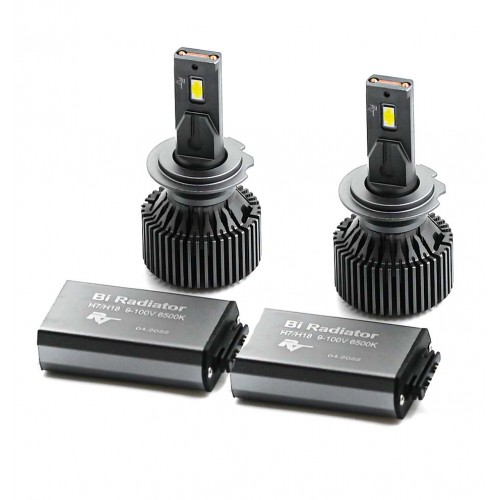 Riatec Bi Radiator KIT LED Canbus H7 6500K 56W 15000LMNS 2τμχ