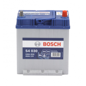 Bosch S4030 – 12V 40Ah 330A (EN) – Μπαταρία Αυτοκινήτου Atos – 187×127×227 mm Δ+