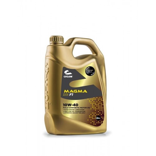 Cyclon MAGMA SYN F1 10W-40 5L – Πλήρως Συνθετικό Λιπαντικό API SN / ACEA A3/B4