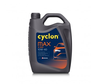 Ημισυνθετικό Λάδι Κινητήρα Cyclon Max X-100 10W-40 4L – API SL / ACEA A3/B4