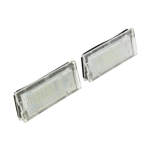 LED Πλαφονιέρας πίσω πινακίδας ΝΤΥ για BMW 3 E46 CANBUS LED 2τμχ