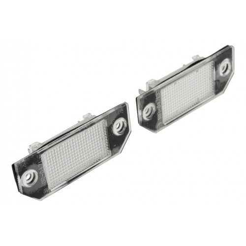 LED Πλαφονιέρας πίσω πινακίδας ΝΤΥ για FORD FOCUS 2004- C MAX 2003- CANBUS LED 2τμχ