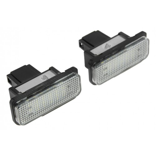 LED Πλαφονιέρας πίσω πινακίδας ΝΤΥ για MERCEDES W203 W211 W219 SLK R171 2τμχ