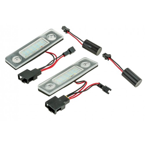 LED Πλαφονιέρας πίσω πινακίδας ΝΤΥ για SKODA OCTAVIA 5 /ROOMSTER  CANBUS ELPSK001