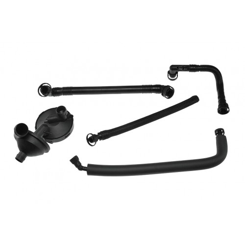 Σετ Βαλβίδα Αναθυμιάσεων (PCV) & Σωλήνες για BMW E46, E39, E60, X3, X5, Z3, Z4 (Κινητήρες M52/M54) - NTY EPCV-BM-010