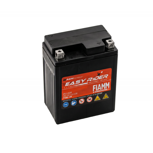 Μπαταρία Μοτοσυκλέτας FIAMM Easy Rider VRLA AGM 12V 7Ah 110A – FTZ8V-12B / YTZ8V (Δεξία+)