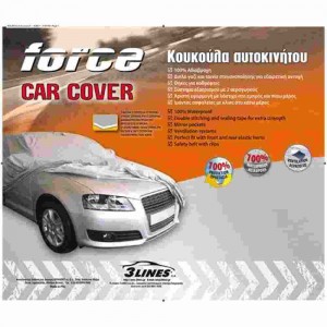 Force L3 Αδιαβροχη κουκούλα αυτοκινήτου 520Χ187Χ145cm