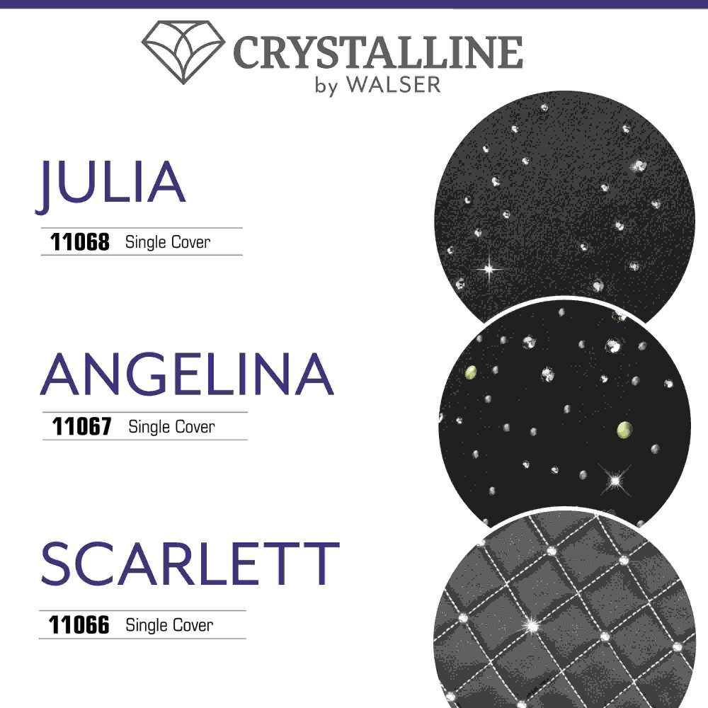 Walser κάλυμμα μπροστινό αυτοκινήτου 1τμχ Julia διακοσμημένο με κρύσταλλα Swarovski® 