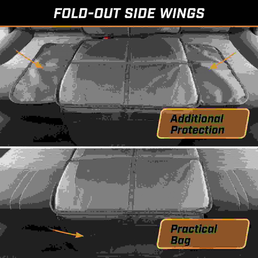 Walser προστατευτικό κάλυμμα παιδικού καθίσματος μαύρο XL 122X47CM 26142