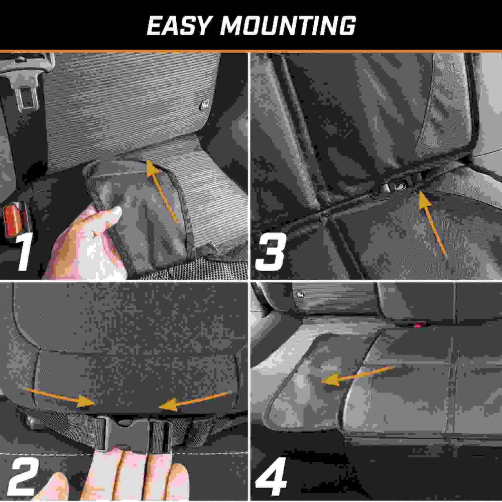 Walser προστατευτικό κάλυμμα παιδικού καθίσματος μαύρο XL 122X47CM 26142