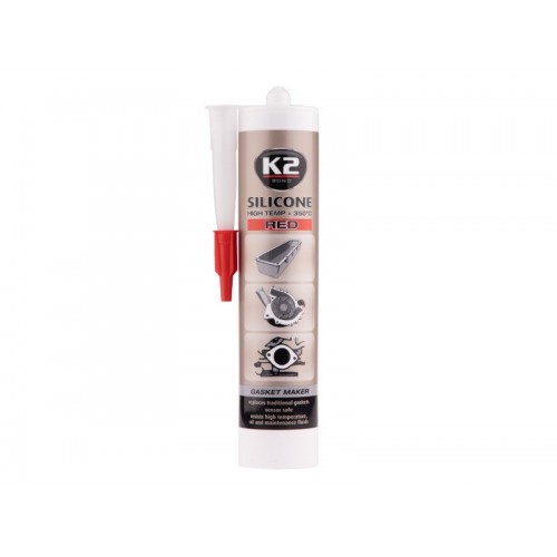 Σιλικόνη στεγανοποίησης κόκκινη K2 +350C 300gr