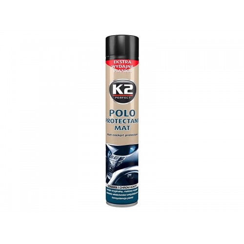 Γυαλιστικό σπρέυ ταμπλό ματ K2 POLO PROTECTANT 300ML