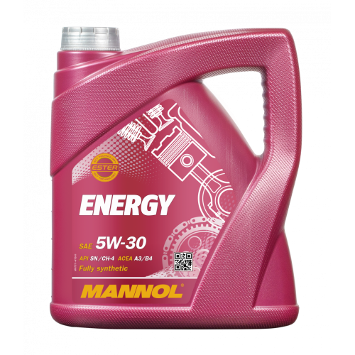 7511-5 Μannol Energy 5W-30 API SL ACEA A3/B3 HC Synthese 5LT