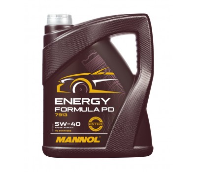 Λάδι Κινητήρα MANNOL 5W-40 Energy Formula PD 5L (Premium Συνθετικό – ACEA C3 / API SP)