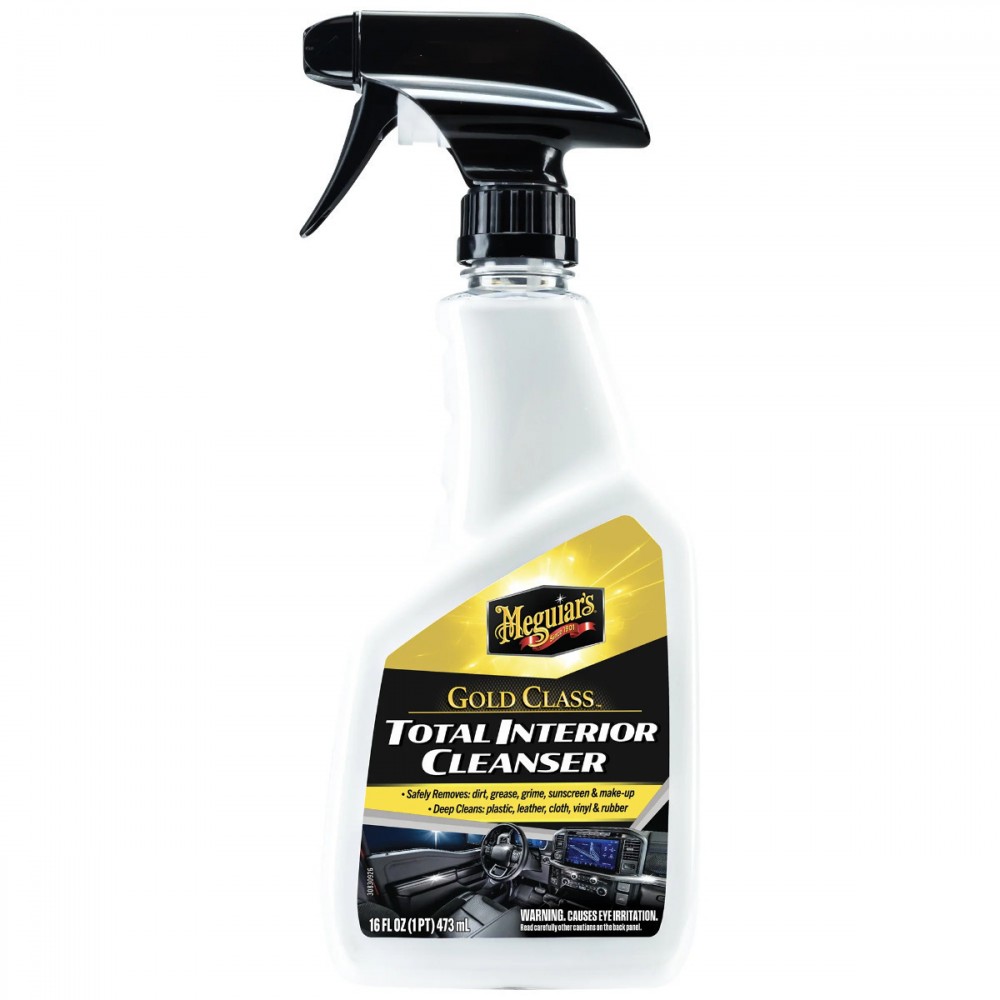 Meguiar’s Gold Class Total Interior Cleanser 473ml – Premium Καθαριστικό Εσωτερικού Χώρου για Πλαστικά, Δέρμα, Ύφασμα & Alcantara