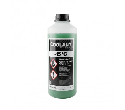 Αντιψυκτικό Υγρό Πράσινο -15°C Motus Coolant 1kg / 1L Υψηλής Ποιότητας
