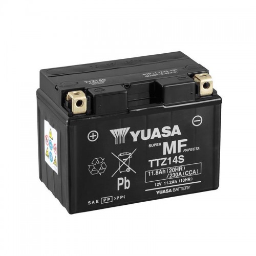 Μπαταρία Μοτοσυκλέτας Yuasa TTZ14S Κλειστού Τύπου (MF) 12V 11.2Ah 230A