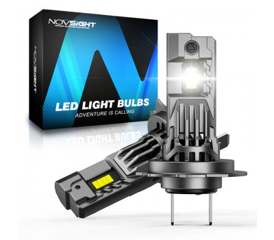Novsight N99 Series – Λάμπες LED Αυτοκινήτου H7 6500K 9V-32V 100W 24000LM (Σετ 2 Τμχ)