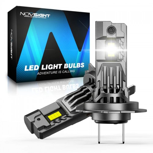 Novsight N99 Series – Λάμπες LED Αυτοκινήτου H7 6500K 9V-32V 100W 24000LM (Σετ 2 Τμχ)