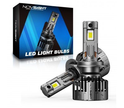 Novsight T24 Series – Λάμπες LED Αυτοκινήτου H7 6500K 130W 28000LM (Σετ 2 Τμχ)