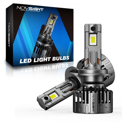 Novsight T24 Series – Λάμπες LED Αυτοκινήτου H7 6500K 130W 28000LM (Σετ 2 Τμχ)