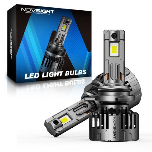 Novsight T24 Series – Λάμπες LED Αυτοκινήτου HIR2 / 9012 6500K 130W 28000LM (Σετ 2 Τμχ)
