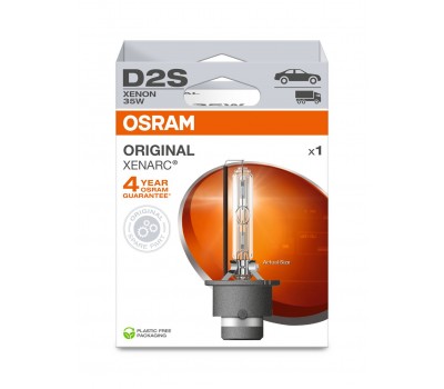 OSRAM D2S Xenarc Original Line 12V/24V 35W (66240) - Λαμπτήρας Xenon (1 Τεμάχιο)