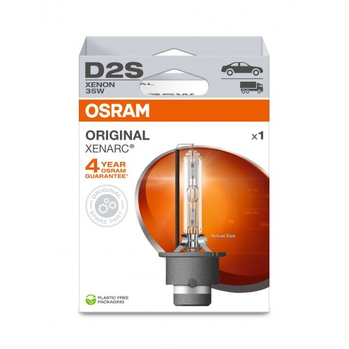 OSRAM D2S Xenarc Original Line 12V/24V 35W (66240) - Λαμπτήρας Xenon (1 Τεμάχιο)