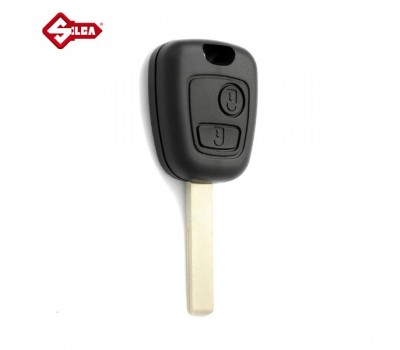 Κέλυφος Κλειδιού Peugeot 207 / 307 / Partner Silca με 2 Κουμπιά & Λεπίδα HU83 