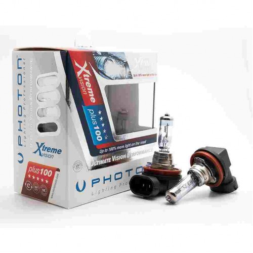 Σετ λάμπες Photon H11 12V 55W +100% Xtreme Vision  