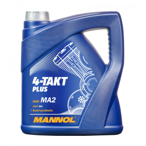 Λάδι Ημισυνθετικό Moto Mannol 4T-TAKT PLUS 10W-40 4L