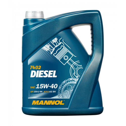 Λιπαντικό Μηχανής Mannol DIESEL 15W-40 5L