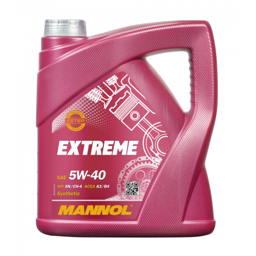 Λιπαντικό κινητήρα MANNOL Extreme 5W40 5L 7915-5