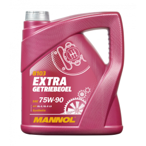 Συνθετική Βαλβολινη MANNOL Extra Getriebeoel GL4 GL5 75W90  4L