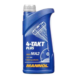 Λάδι Ημισυνθετικό Moto Mannol 4T-TAKT PLUS 10W-40 1L