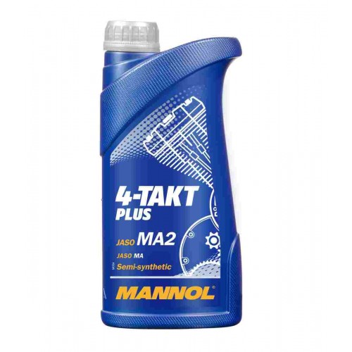 Λάδι Ημισυνθετικό Moto Mannol 4T-TAKT PLUS 10W-40 1L