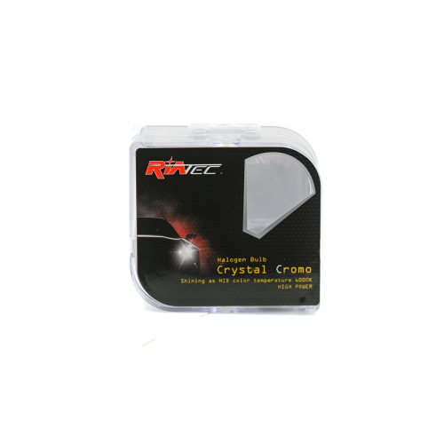 Σετ Λαμπες Riatec Crystal Cromo H8 12V 55W 6000K