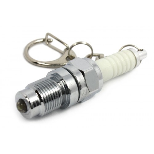 OEM Μπρελόκ Αυτοκινήτου Μπουζί (Spark Plug) με Ενσωματωμένο LED Φακό