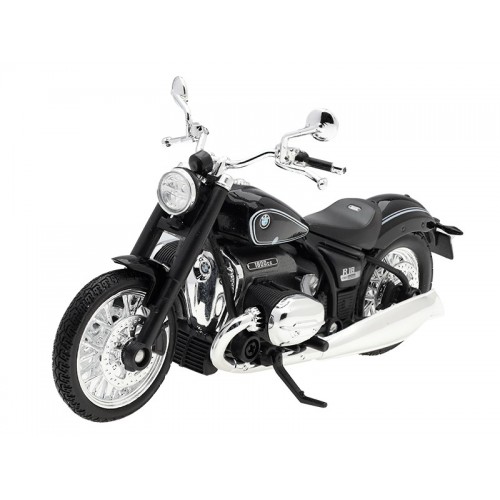 Συλλεκτική Μινιατούρα Μοτοσυκλέτας BMW R18 Custom Υπό Κλίμακα 1:18 (Μαύρο) Welly – 83665