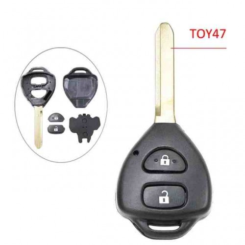 Δίκουμπο κέλυφος κλειδιου για Hilux Rav4 Corolla (TOY48 λεπίδα)