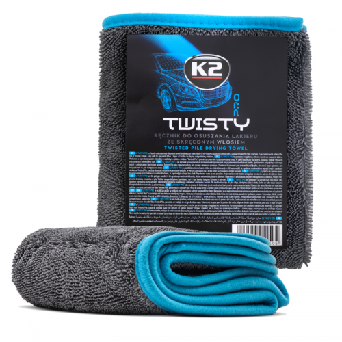 K2 Twisty Pro – Πετσέτα Στεγνώματος Διπλής Όψης “twisted Pile” 40x60cm 600Gsm