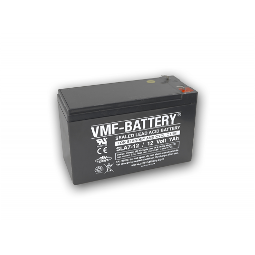 VMF SLA7-12 Μπαταρία για Συναγερμό & UPS 12V 7Ah | Κλειστού Τύπου (AGM - VRLA)