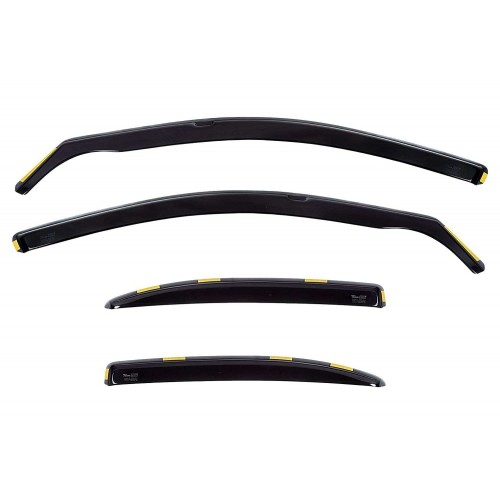 Ανεμοθραυστες φιμε Heko για VW Skoda Octavia 7 2013- 5 πόρτο 4 τεμάχια